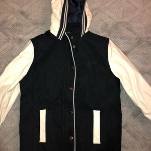 Forever 21 thick varsity jacket